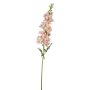 Fleur artificielle de delphinium ZIRKAN, rose clair, 75 cm, Ø 9 cm
