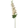 Fleur artificielle de delphinium ZIRKAN, crème, 75 cm, Ø 9 cm