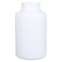 Vase de table en verre SIARA, blanc mat, 25cm, Ø15cm