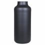 Vase de table en verre SIARA, noir mat, 35cm, Ø15cm
