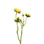 Fleur artificielle renoncule JIXIANG, jaune, 50cm