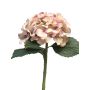 Fleur artificielle hortensia XINCHENG, vieux rose, 50cm