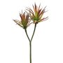 Branche artificielle Agave decipiens DONGAO, rouge-vert, 65cm