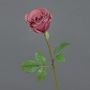 Rose artificielle RUYUN, vieux rose-vert, 45cm