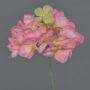 Fleur décorative Hortensia FUHUA, rose-crème, 25cm