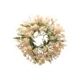 Couronne de bougie décorative LEFEI, gypsophile, rose, Ø7cm