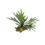 Plante artificielle fougère corne de cerf MIAOLI, piquet, vert, 25cm