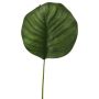 Feuille artificielle de Calathea Orbifolia ZICHEN, vert, 45cm