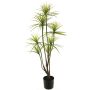 Plante artificielle Dracaena Marginata FUNING, tige artificielle, vert, 130cm