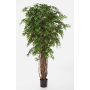Plante artificielle ficus ALIRIO, troncs naturels, vert, 180cm