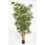Arbre de bambou artificiel FUDO, troncs naturels, vert, 300cm