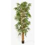 Bambou artificiel KIYOSHI, vraies cannes de bambous, vert, 240cm