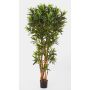 Longifolia en plastique MIKE, vrais troncs, vert, 180cm