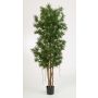 Podocarpus synthétique MATEO, troncs naturels, vert, 180cm