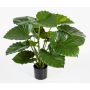 Faux Alocasia Calidora SALONI, vert, 75cm