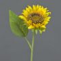 Fleur artificielle Tournesol HELINYU, jaune, 40cm