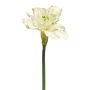 Fleur artificielle Amaryllis HEJIA, crème, 60cm