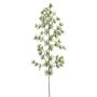 Branche décorative Mélèze JAHELI, enneigée, baies, vert-blanc, 70cm