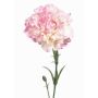 Faux œillet VANERA, rose-blanc, 60cm, Ø8cm