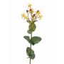 Millepertuis artificiel ARMIE avec fleurs, fruits, jaune-rouge, 65cm
