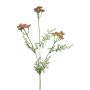 Fleur artificielle achillée YISUAN, fuchsia, 50cm