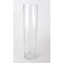 Vase décoratif en verre SANSA AIR, transparent, 80cm, Ø20cm