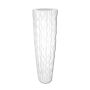 Vase / Pot design YUNA, blanc, 143,5cm, Ø44cm