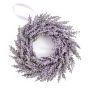 Couronne de lavande artificielle YLVIE, violet, Ø25cm