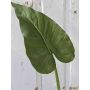 Feuille artificielle de Zantedeschia YELLA, verte, 85cm
