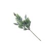 Branche déco Épicéa NAGORI avec pommes de pin, givré, 50cm