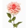 Fleur artificielle de dahlia REFOLG, couleur pêche, 70 cm