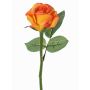 Fleur artificielle rose GABI, orange, 30cm, Ø6cm