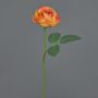 Fleur artificielle rose GABI, orange, 30 cm, Ø 6 cm