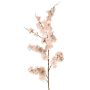 Branche décorative de cerisier ornemental japonais ZORYA avec fleurs, rose-crème, 125 cm