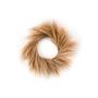 Couronne décorative Panicules de stipa ILIAD, beige, Ø60cm