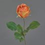 Fleur artificielle Rose POPI, orange-rose, 55cm