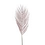 Palme d'areca artificielle RYLAN avec des paillettes, rose, 90cm