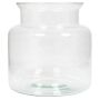 Porte-bougie en verre KARIN OCEAN, transparent, 19 cm, Ø 19 cm