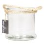 Verre à bougie ZULAI, avec anse, transparent, 12cm, Ø13cm