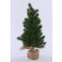 Sapin artificiel KOLYMA dans un sac en jute, 50cm