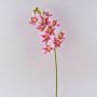 Branche d'orchidée Cymbidium artificielle LANAKILA, rose-blanc, 70 cm, Ø 9 cm
