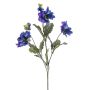 Branche artificielle Pensée SKAILA, bleu-lilas, 55cm