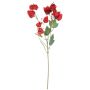 Branche artificielle Physalis SEVERINA avec des fruits, rouge, 60cm