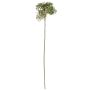 Fausse boule de neige VARINKA avec des bourgeons, aspect sec, vert, 55cm
