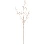 Branche en plastique Symphorine WAKILIA avec des fruits, or rose métallique, 100cm