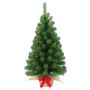 Mini sapin artificiel VARSOVIE, sac de jute, LEDs, 90cm, Ø50cm