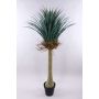 Yucca rostrata artificiel HARDIN, pot décoratif, 160cm