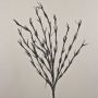 Branche de corail en mousse synthétique NAJIM avec des paillettes, noir, 115cm