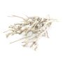 Lot de brindilles décoratives MANDY, blanches chaulées, 30 cm