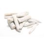 Décoration à disperser WENDY, bois flotté, 4-14 cm, 400 g, blanchie à la chaux
